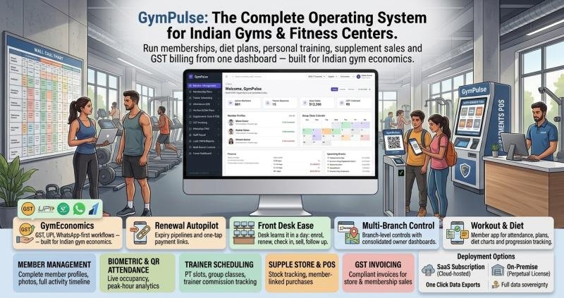 GymPulse product shot